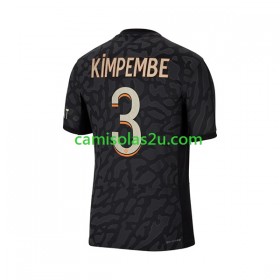 Camisolas de futebol Paris Saint-Germain Kimpembe 3 Equipamento 3ª 2023/24 Manga Curta